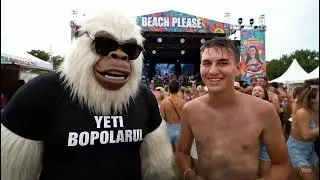 Yeti Bipolarul face interviuri la Beach Please 2025 😂🔥 #episodspecial
