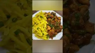 Hot Garlic Chicken Pasta Recipe #subscribe #youtubeshorts #food #viralshort #cooking