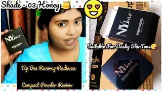 💜😍 NY BAE Runway Radiance Compact Powder * Honest * Review 📦☺️ #nybaecompact | ( ❤️Dusky SkinTone )