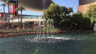 Wynn fountain show. Las Vegas 2017