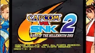 Capcom Vs. SNK 2 Arcade Playthrough