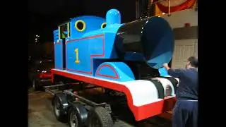 Thomas and Friends The Big and All Aboard Live Tours behind the scenes building props
