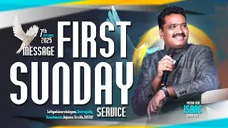 7th sep 2025 | Shishyudu | Pr D.Isaac Gnana Raj | #isaacrajofficial