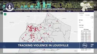 New crime dashboard will report &lsquo;real-time gun violence&rsquo; to expand transparency in Louisville