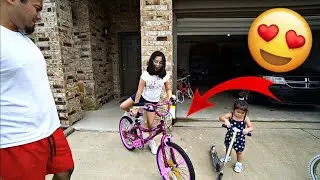 💜 SURPRISING MY DAUGHTER WITH HER DREAM BIKE! 😍🚲 💜