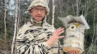 Присоединяйтесь ко мне и моему скворечнику из полого бревна!