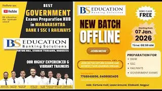 New Offline Batch Open | Limited Seats | Enroll Now