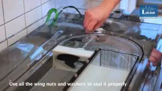 Loligo&reg; swim tunnel - Installation