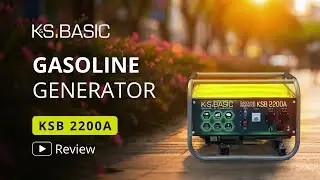 Gasoline generator KSB 2200A (2 kW) &mdash; simple, reliable, affordable