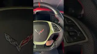 C7 Corvette interior makeover 🔥 #c7 #corvette #cars #c7corvette #batman #automobile #talented