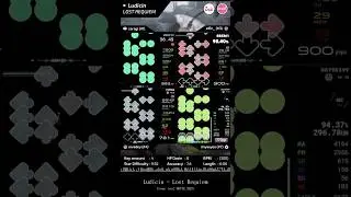 The insane amount of STAMINA to be able to do this...  #osu #osugame #osumania #osumaniaskins