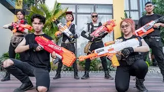 LTT Nerf War : SEAL X Warriors Nerf Guns & IT Genius Battle Dangerous Crime Group Mr Cowboys