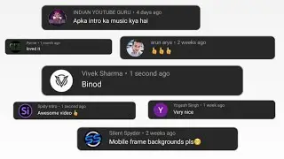 Make Youtube Comments Pop Up Animation In Kinemaster || Editing like Binod 😎
