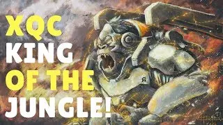 Overwatch XQC Playing Godlike Level Winston For Rank 1 Spot