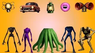 WRONG HEADS SIREN HEAD POOP, SIREN HEAD HOUSE, SIREN HEAD BRAIN EYE, SIREN HEAD OCTOPUS, SIREN HEAD