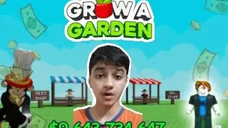 Playing Grow A Garden (gag)// In English // It's Ahmad Show