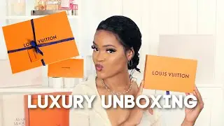 LUXURY UNBOXING | Louis Vuitton Unboxing | Louis Vuitton | Black Girl Luxury | ANDELELARA