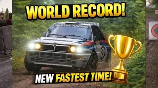 🏆 WORLD RECORD 😱 Lancia Delta HF | Setup ultime (Assetto Corsa Rally)