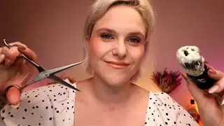 ASMR Men's Personal Stylist: Facial, Wet Shave, Haircut & Clothing