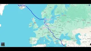 Euro Truck Simulator 2 Longest Delivery (Iceland to Cyprus) &Iacute;safj&ouml;r&eth;ur to Larnaca | ETS2 ProMods