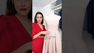 Making the cup in my dress pattern bigger!! 🧵