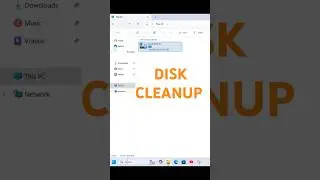 clean your drive
