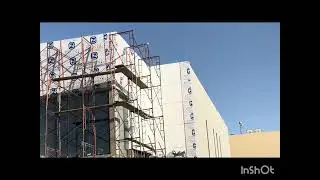 Caldding panel aluminium structure glass installation in SaudiArabia 0532236237
