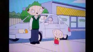 Stewie Changes The Past For The First Time.
