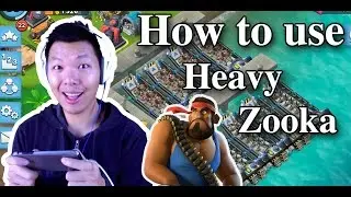 Boom Beach : How to use Heavy-Zooka Part 1