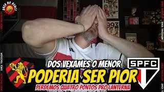 REACT! DOS VEXAMES O MENOR T&Aacute;PIA E DINENNO N&Atilde;O D&Aacute; | SPORT 2 x 2 S&Atilde;O PAULO | BRASILEIR&Atilde;O 2025