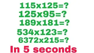 Fastest multiplication tricks in one line part-2