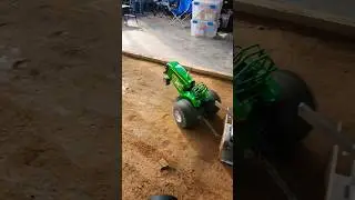 John Deere RC Pulling Tractor #shorts