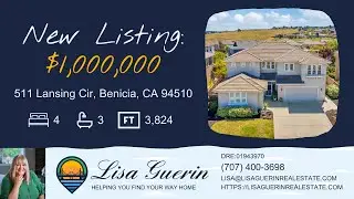 Homes for Sale: 511 Lansing Court, Benicia CA 94510