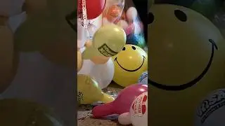 Maszyna pompuje wszystkie balony w rzędzie #balloonpop #balloons #balloons