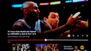 Kobe Bryant Film Room🎥🐍 Reaction to 10 times Kobe Bryant got injured but refused to quit 🐕