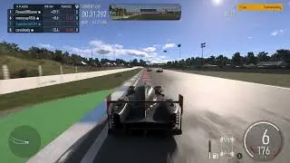 Ginetta LMP1 stands no chance...