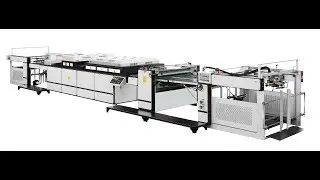 SE-1200 Automatic Full Sheet Paper UV oil Coating Machine