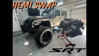 Jeep Wrangler Hemi V8 Swap 392 SRT
