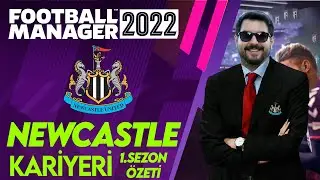 FM 22 Newcastle United Kariyeri 1.Sezon &Ouml;zeti | Football Manager 2022 Her Şey Para Değilmiş!