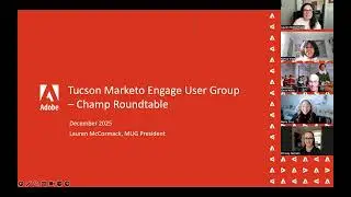 December 2025 Tucson Marketo Engage User Group