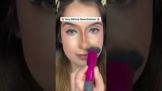 So Skinny Nose Contour😮👃🏻 |DEEPHUES #makeuptutorial #youtube #youtubeshorts #shorts #nosecontour