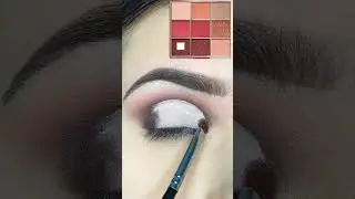 SMOKEY HALO CUT CREASE TUTORIAL | #shorts #eyeshadowtutorial