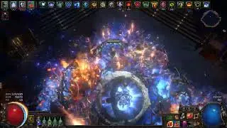 [3.27] Poison Carrion Golem/Zombie Nec VS Uber Cotex / 중독 부골 좀비(엔드) 우버 코텍스
