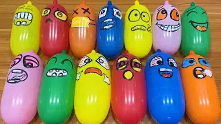BALLOONS Slime! Making Slime with Funny Balloons - Satisfying Slime video #1243