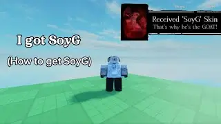 How I got the SoyG skin (how you can get it to)
