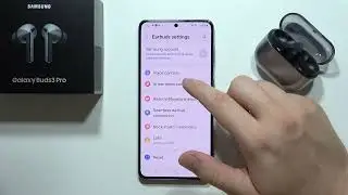 SAMSUNG Galaxy Buds 3 Pro: How to Turn On/Off In-Ear Detection - Auto Pause Media