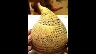 Have you seen this tea canister made of bamboo roots with many buds? #skilled artisan# traditional