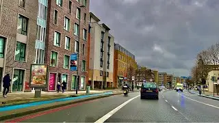 London drive | East London, City of London | during full national lockdown 2021