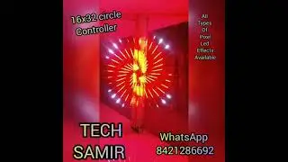 Pixel LED Circle Data Controller 16x32