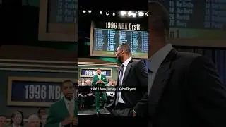 🏀⏳Kobe Knows the Future in 1996 NBA Draft! #shorts #kobebryant #nba